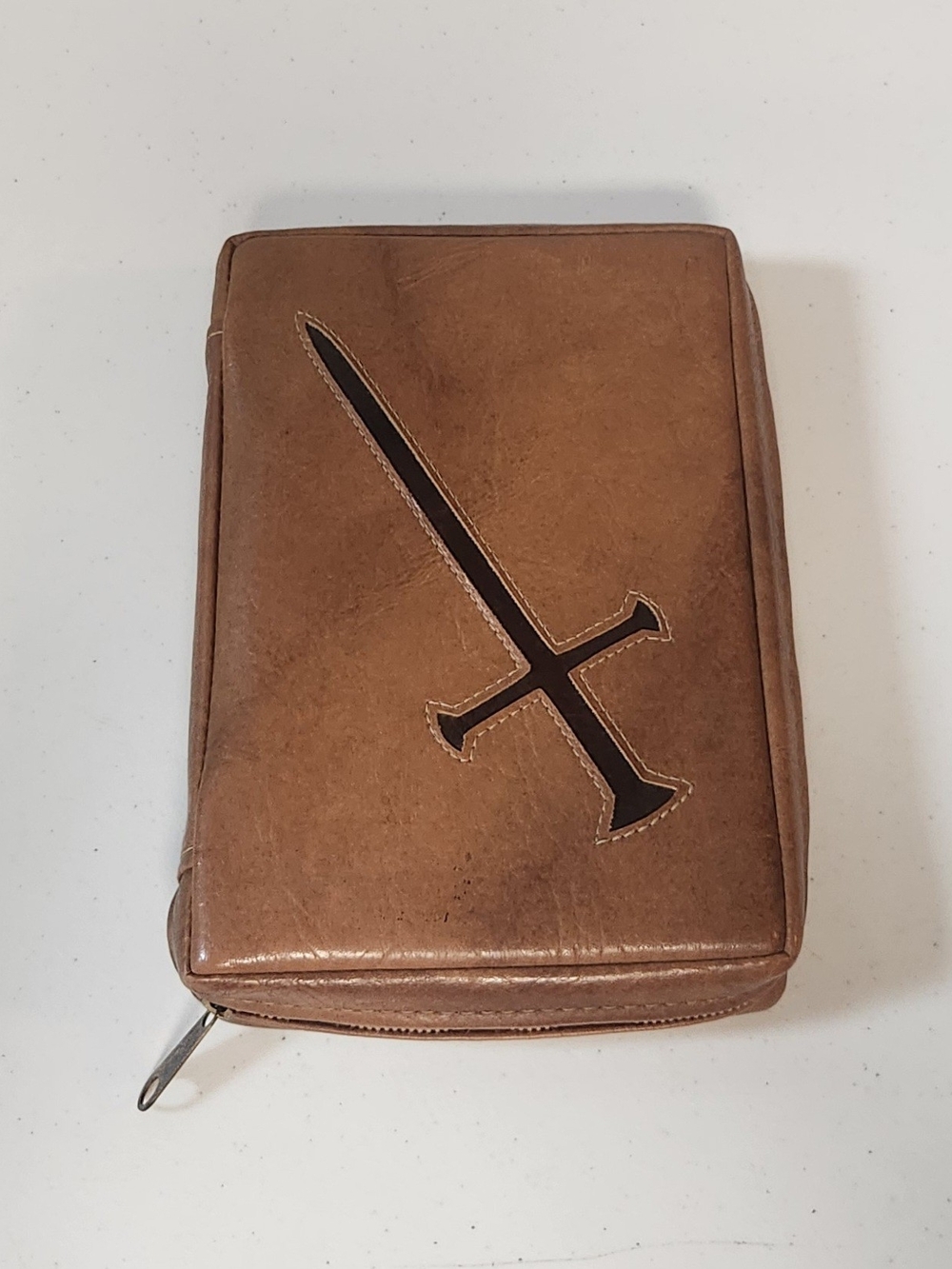 Vintage Bible In Leather Case